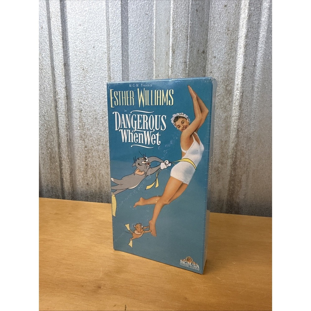 Dangerous When Wet (VHS, 1992) 1953 Film Esther Williams Factory Sealed